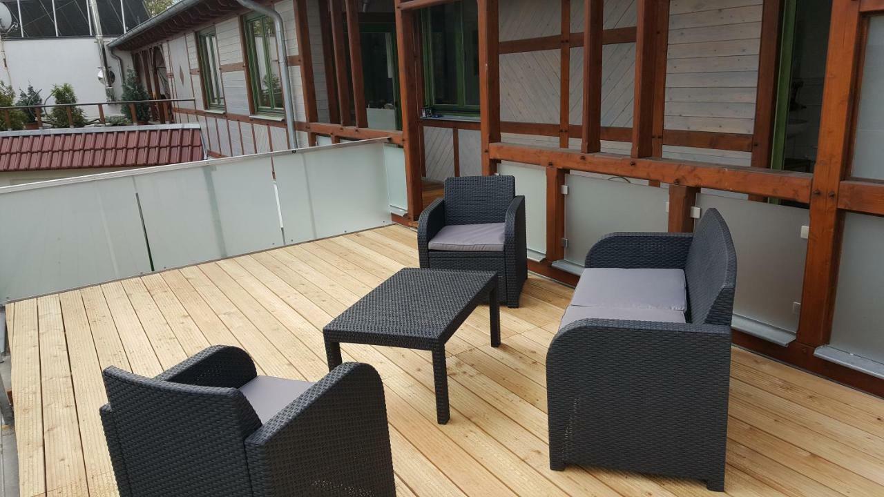 Ferienwohnung Mit Fitness Leipzig Exterior foto
